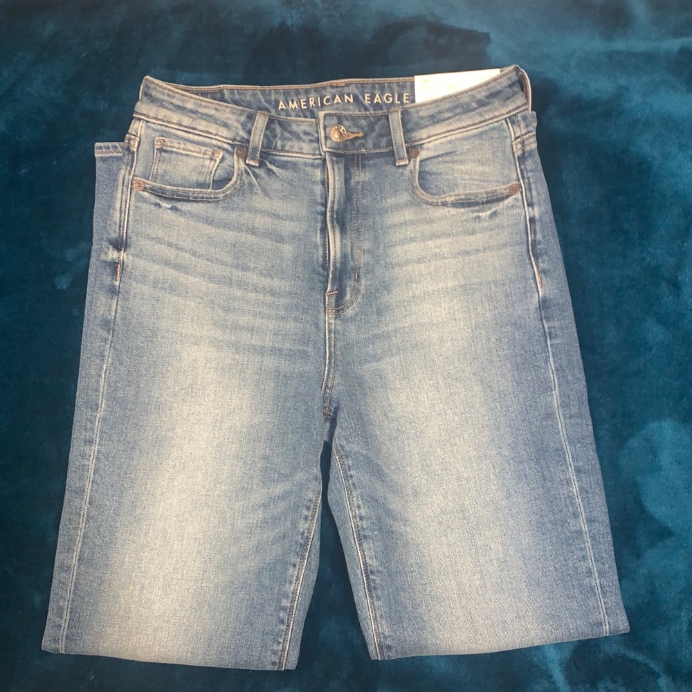 NEW american eagle mom jeans